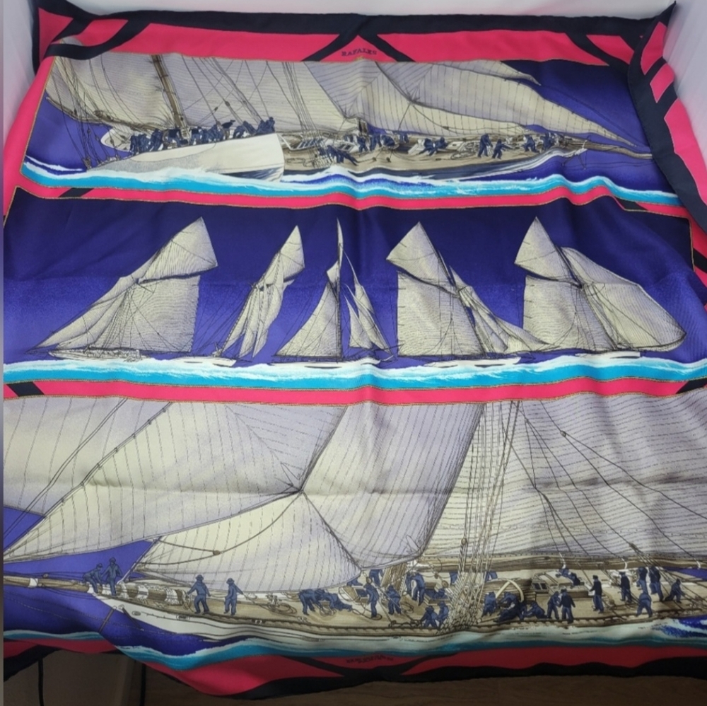 Hermes Silk Scarf with Box - Picture 2 of 10